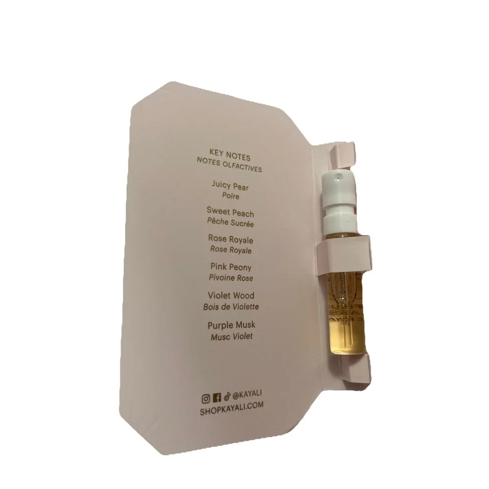 KAYALI Fleur Majesty Rose‎ Royale | 31 New On Card 0.05 oz / 1.5 mL Travel Size